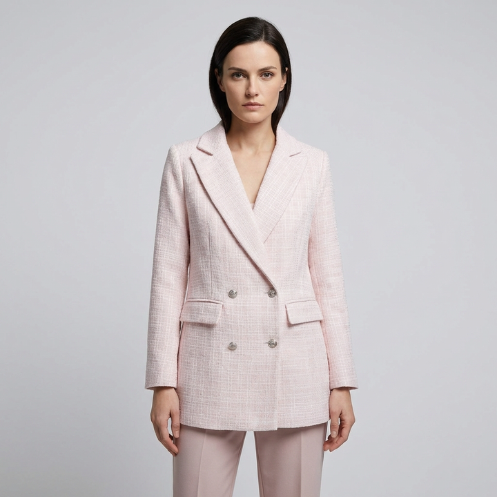 Elegant Tweed Blazer for Women Timeless Sophistication for Every Occasion