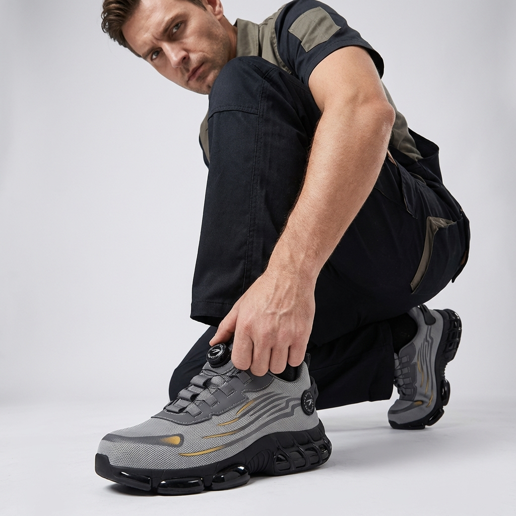 Men's Designed for balance Lace-Up Work Shoes