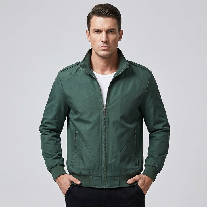 Casual Luxe Bomber