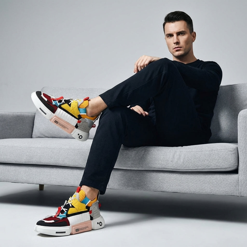 Breathable Mesh Sneakers for Men