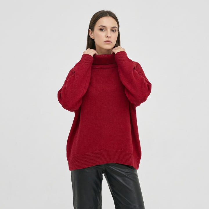 Modern Rollneck Sweater for Women – Elevated Cold-Weather Layer
