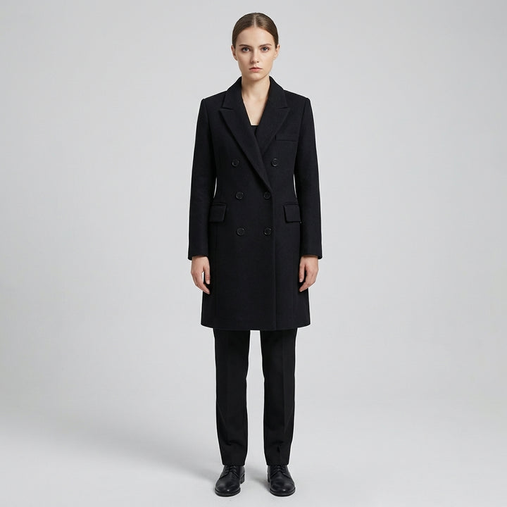 Women’s Long Winter Coat – Elegant Coverage with Winter-Ready Style