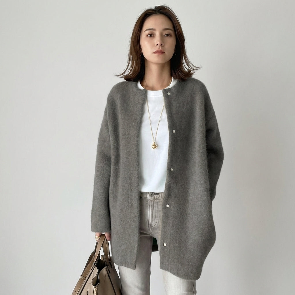 Elegant Cardigan – Refined Knit Layer