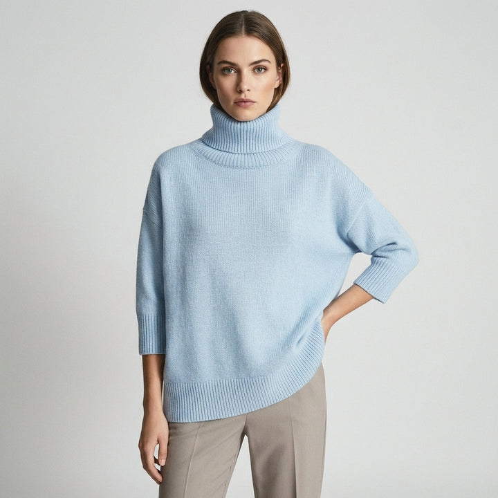 Women’s Roll-Neck Sweater – Winter Staple