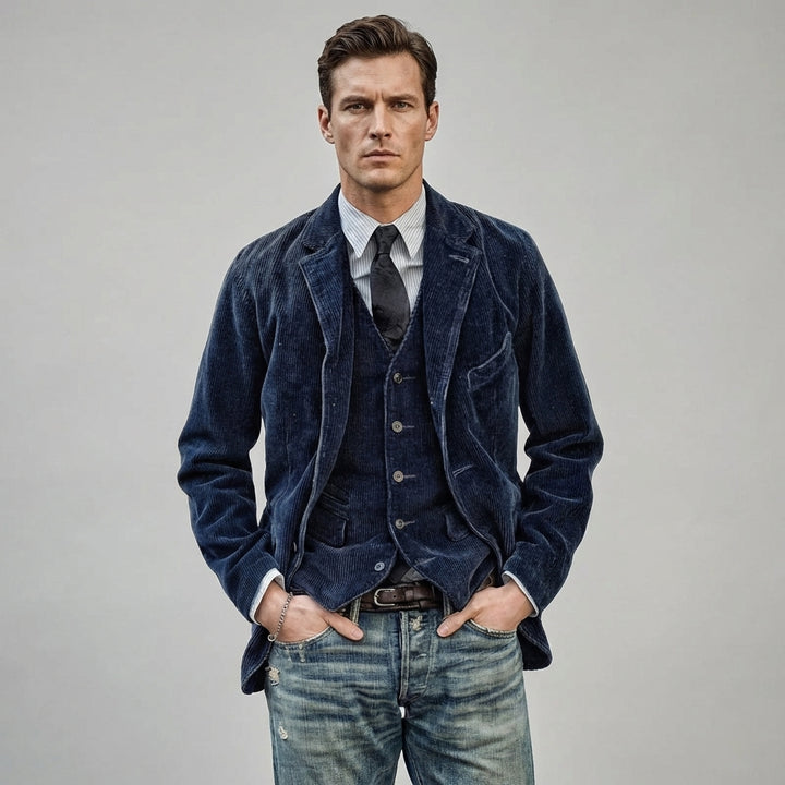 Men’s Vintage Blazer – Classic Style with Modern Appeal
