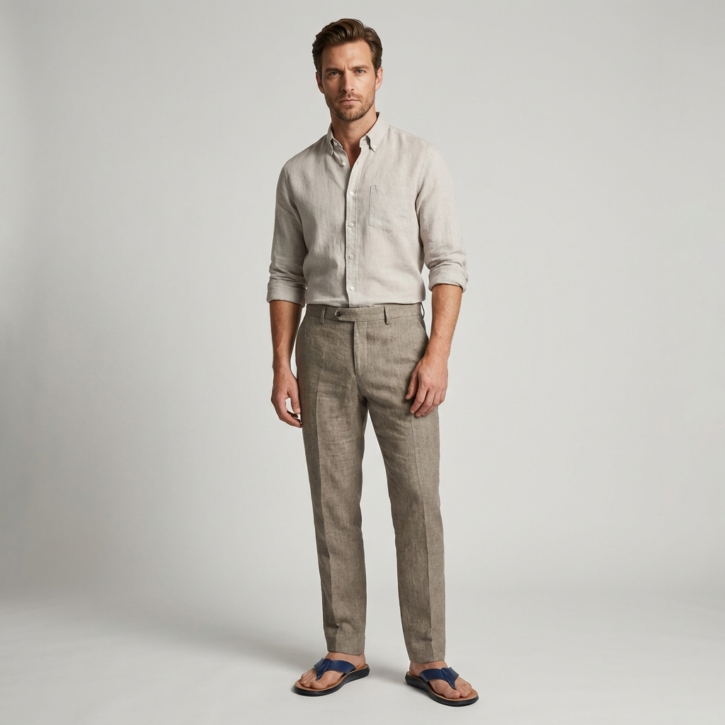 Men’s Slip-On Flip-Flops – Everyday Leisure Footwear