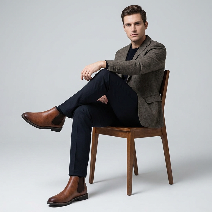 Men’s Chelsea Boots – Classic Ankle Style for Versatile Wear