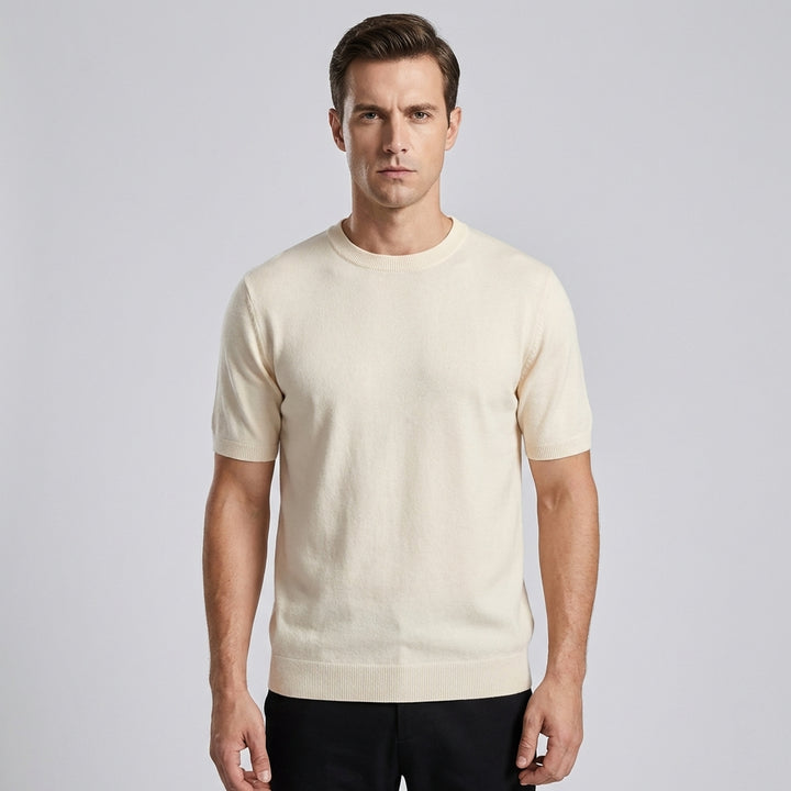 Men’s Round Neck T-Shirt – Elevated Basics for Everyday Wear