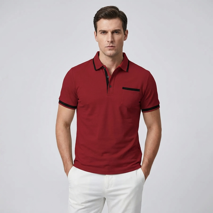 Elegant Men's Polo Shirt – Versatile and Stylish