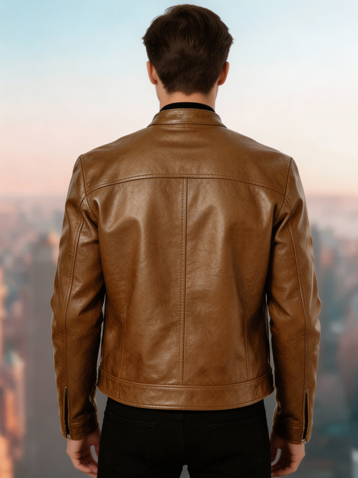 Men’s Leather Jacket  Timeless Style for Every Occasion