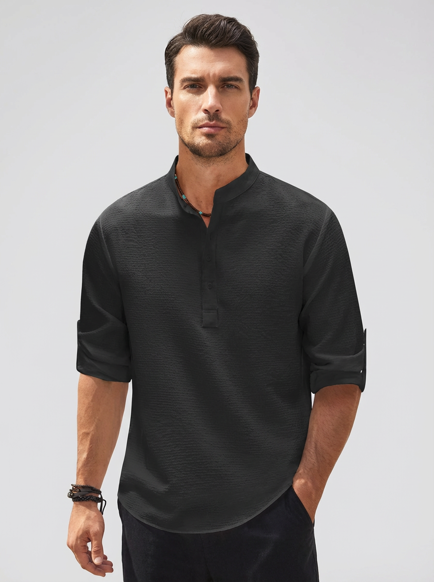 Stylish Casual Men's Shirt Everyday Elegance with a Relaxed Edge