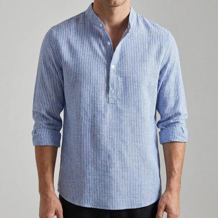 Men’s Henley Shirt Classic & Breathable
