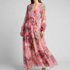 Women's Long Sleeve Summer Dress Modern & Breezy