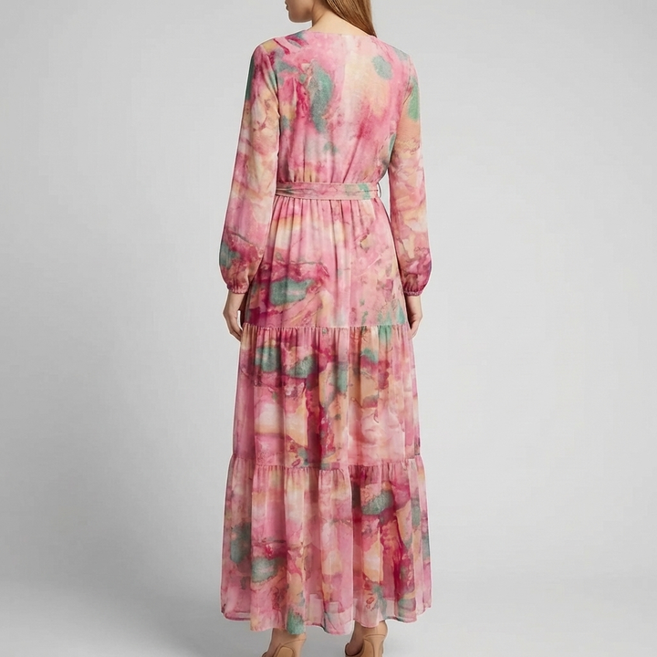 Women's Long Sleeve Summer Dress Modern & Breezy