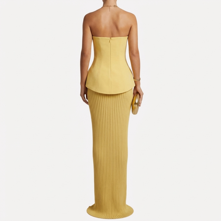 Women's Strapless Maxi Dress