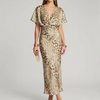 Women's Elegant Wrap Dress Timeless & Flattering