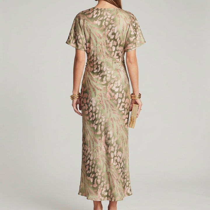 Women's Elegant Wrap Dress Timeless & Flattering