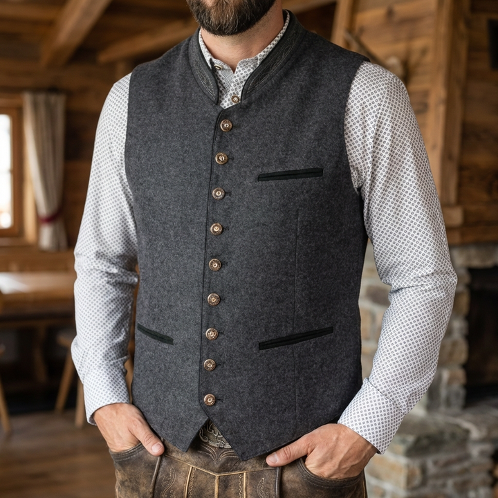 Elegant Traditional Men's Waistcoat