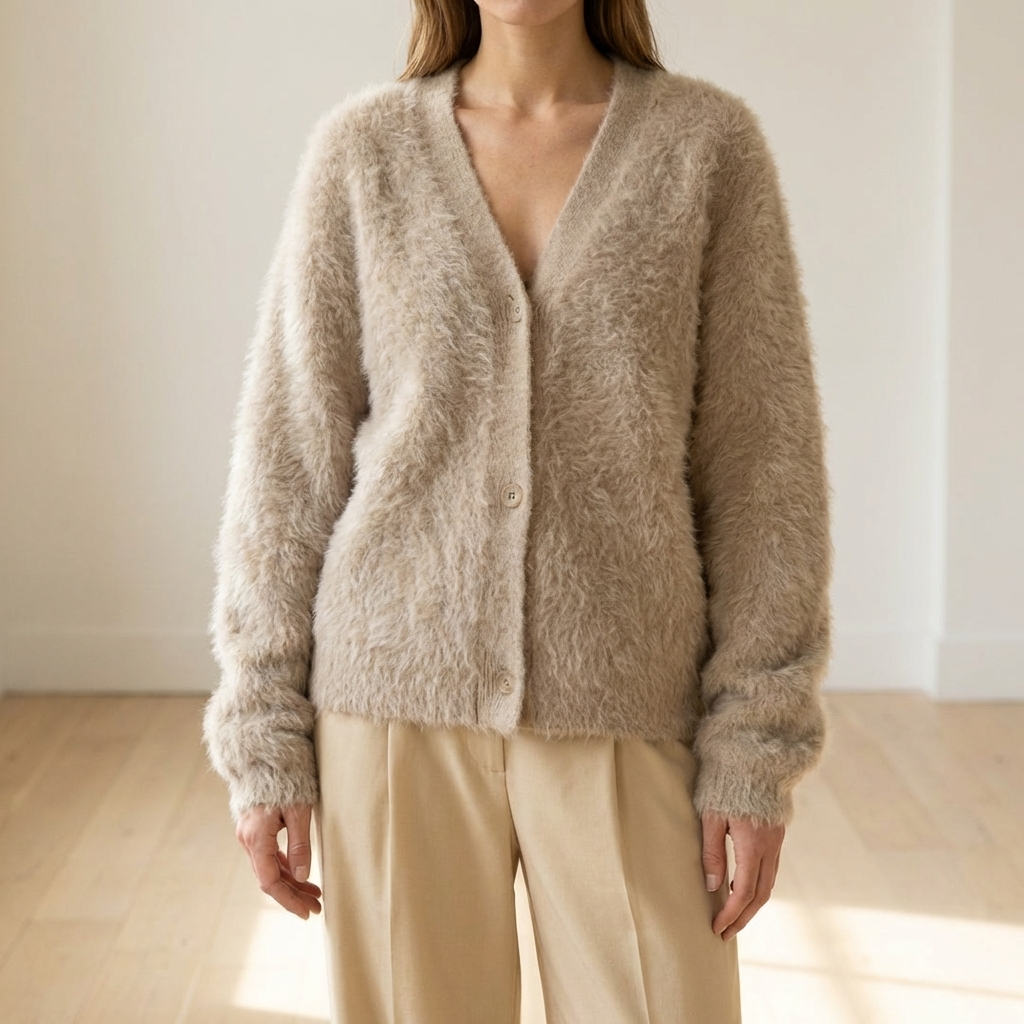 Fine wool Cardigan