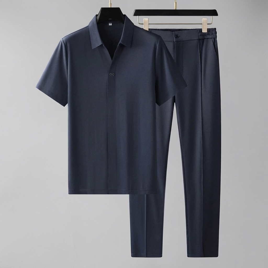 Grayson – Two-Piece Polo & Pants Set for men