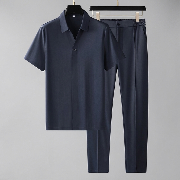 Grayson – Two-Piece Polo & Pants Set for men