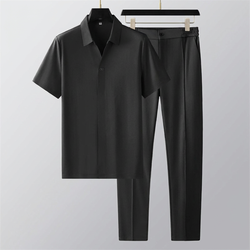 Grayson – Two-Piece Polo & Pants Set for men