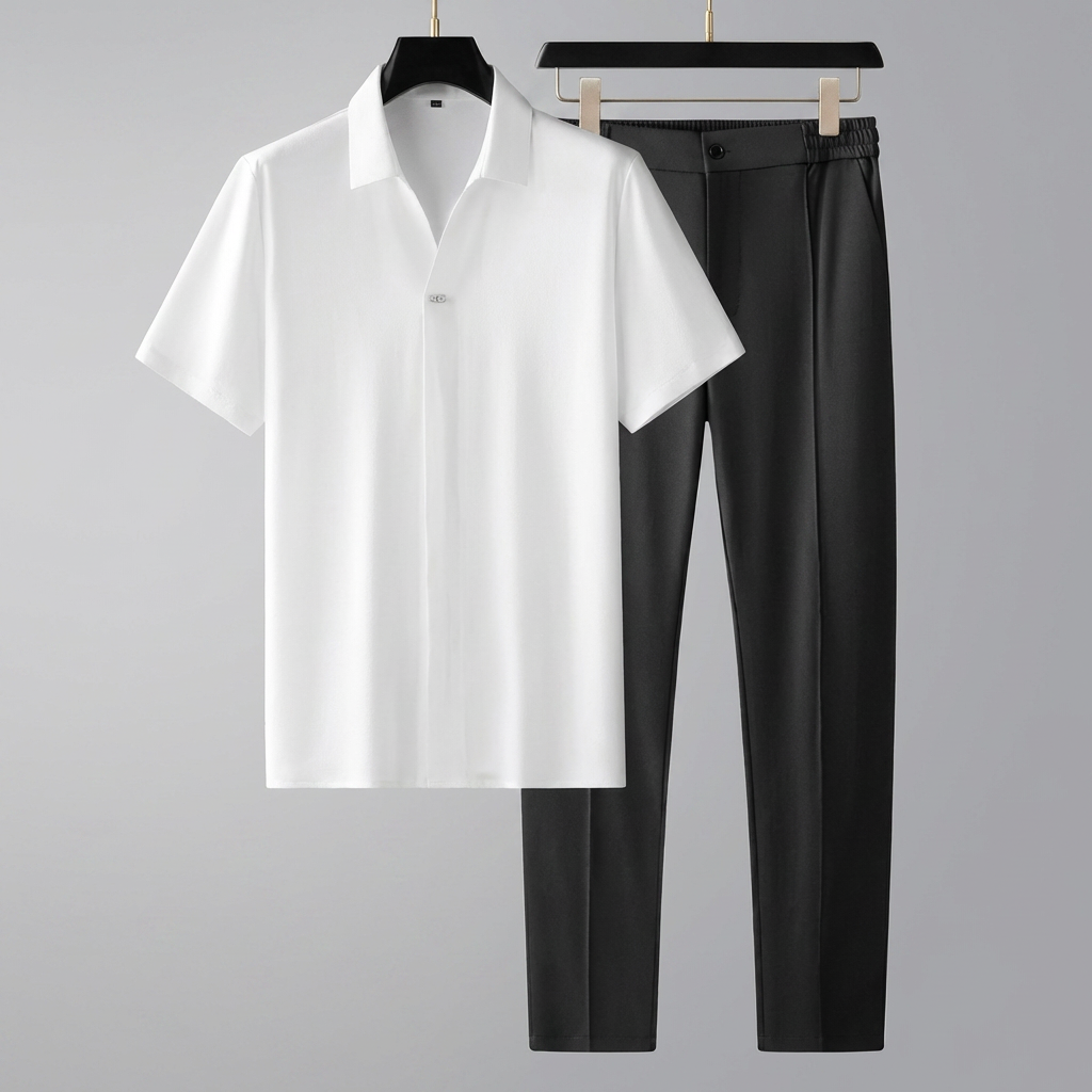 Grayson – Two-Piece Polo & Pants Set for men