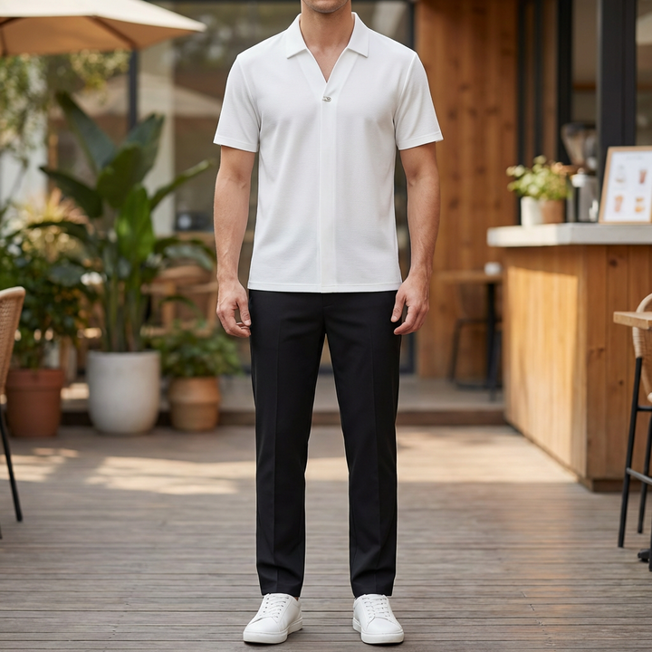 Grayson – Two-Piece Polo & Pants Set for men
