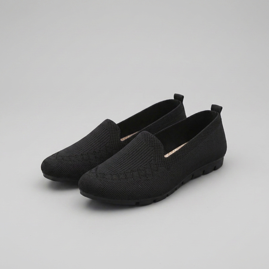 Comfortable Slip-On Knit Shoes for Everyday Wear – Stylish and Breathable