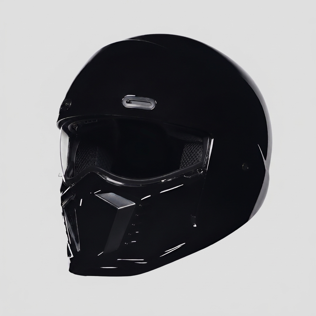 Motorcycle Helmet – DOT and ECE Approved, Timeless Look