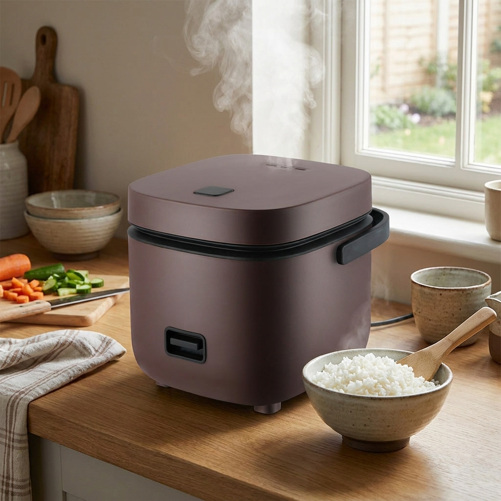Mini Rice Cooker and Steamer