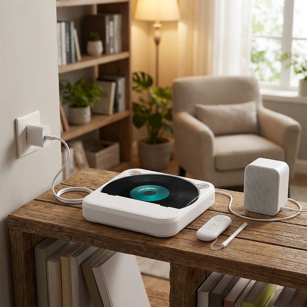 Portable Car CD Player – High-Quality Audio On the Go