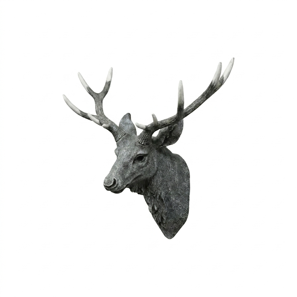 Majestic Deer Head Wall Decor