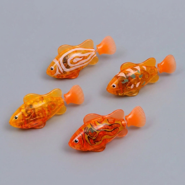 Interactive Cat Toy Set – Realistic Swimming Motion & Engaging Light