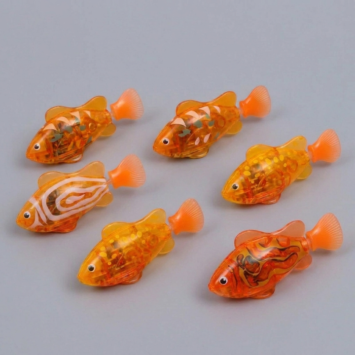 Interactive Cat Toy Set – Realistic Swimming Motion & Engaging Light