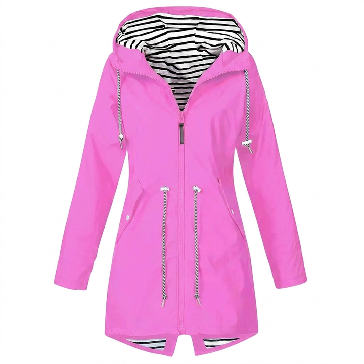 Waterproof Jacket with Hood for Women