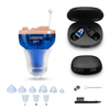 Invisible Digital Hearing Aid Powered by a Replaceable Button Battery