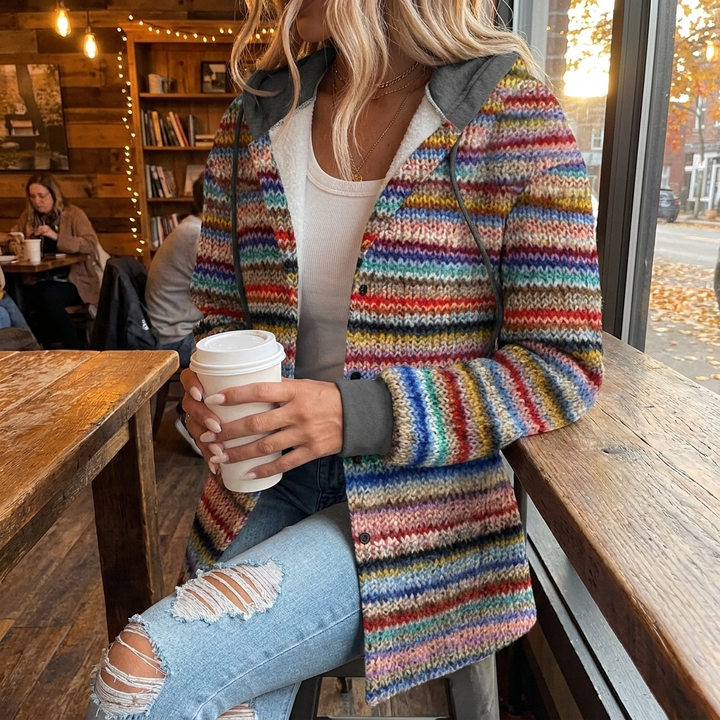 Women's Button-Front Cardigan for Women