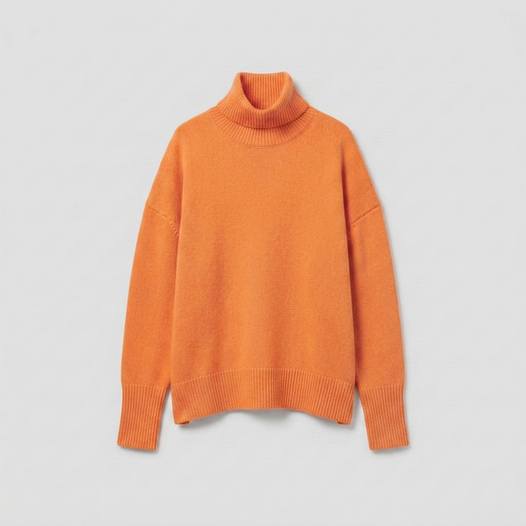 Oversized Turtleneck Jumper Womens