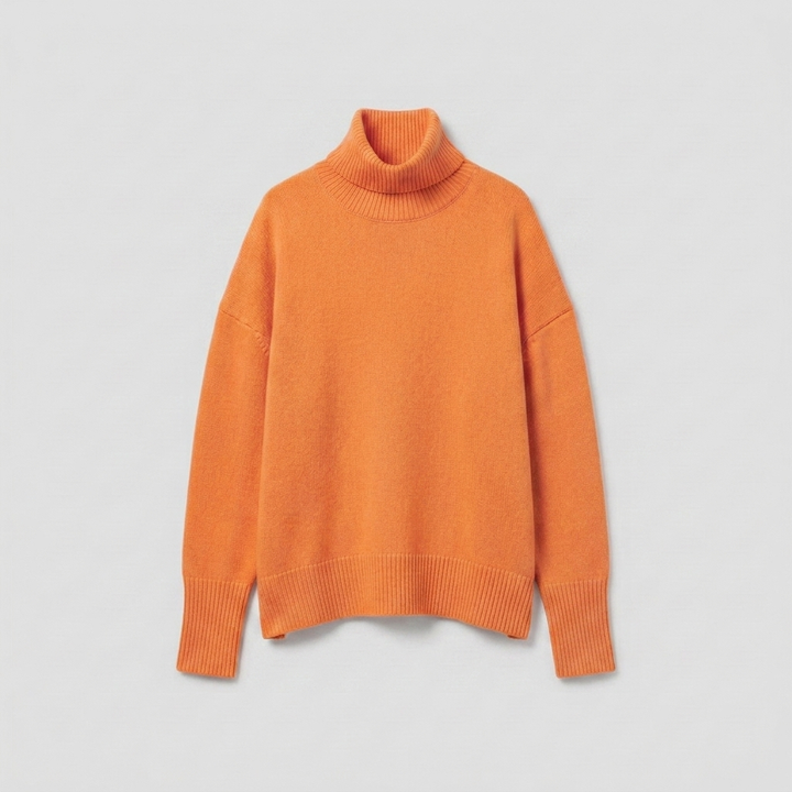 Oversized Turtleneck Jumper Womens