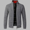 Stylish Zipper Knit Sweater for Men