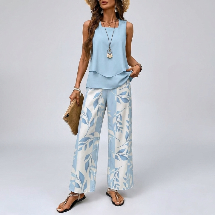 Two-Piece Summer Set Brings Effortless Style to Warm Days