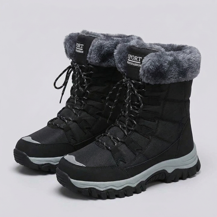 Women’s Lace-Up Mid Calf Boots