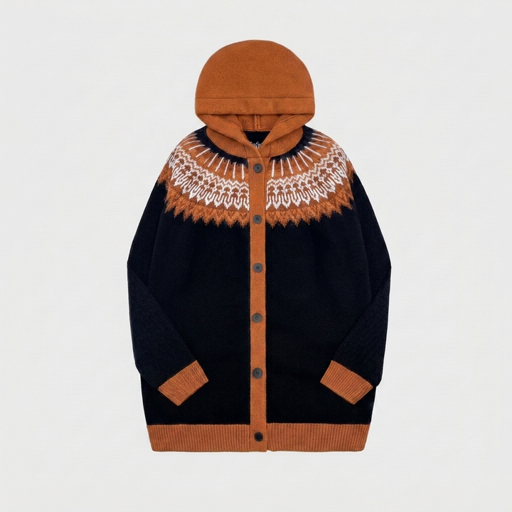 Hooded Casual Cardigan