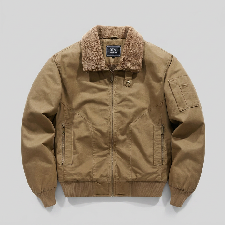 Zip-Up Bomber Jacket