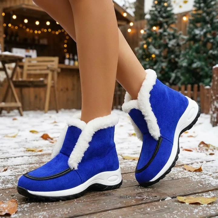 Stylish Pull-On Boots with Comfort Padded Collar