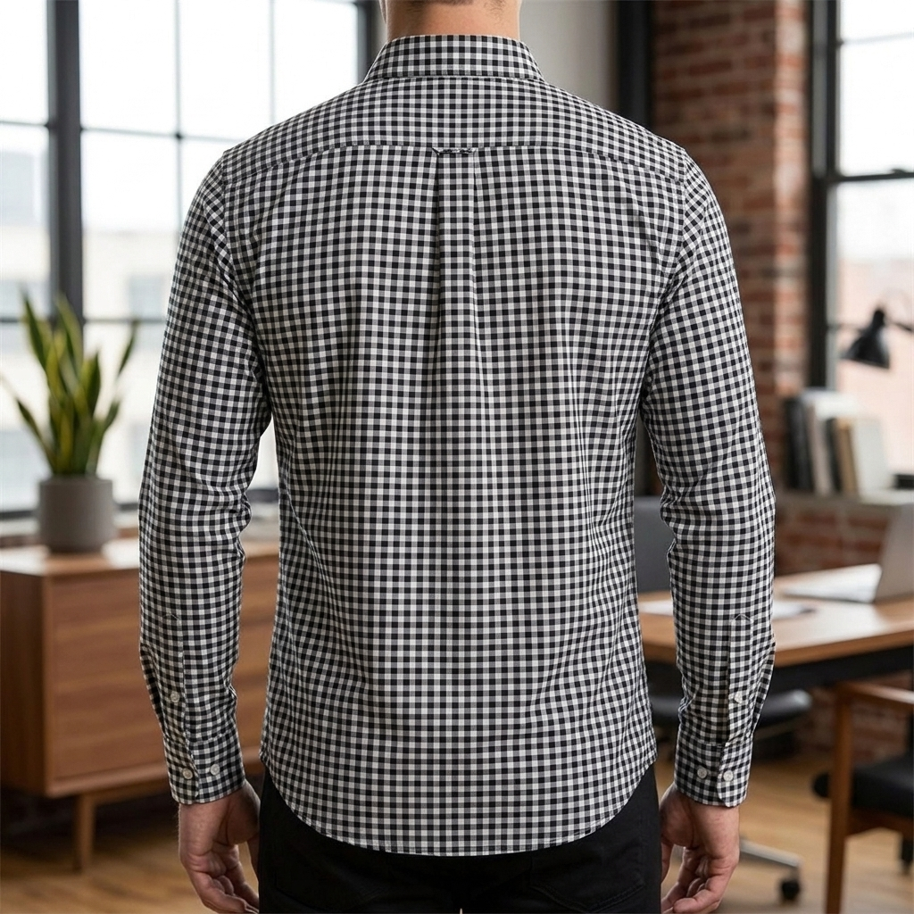 Classic Oxford Button-Up Shirt