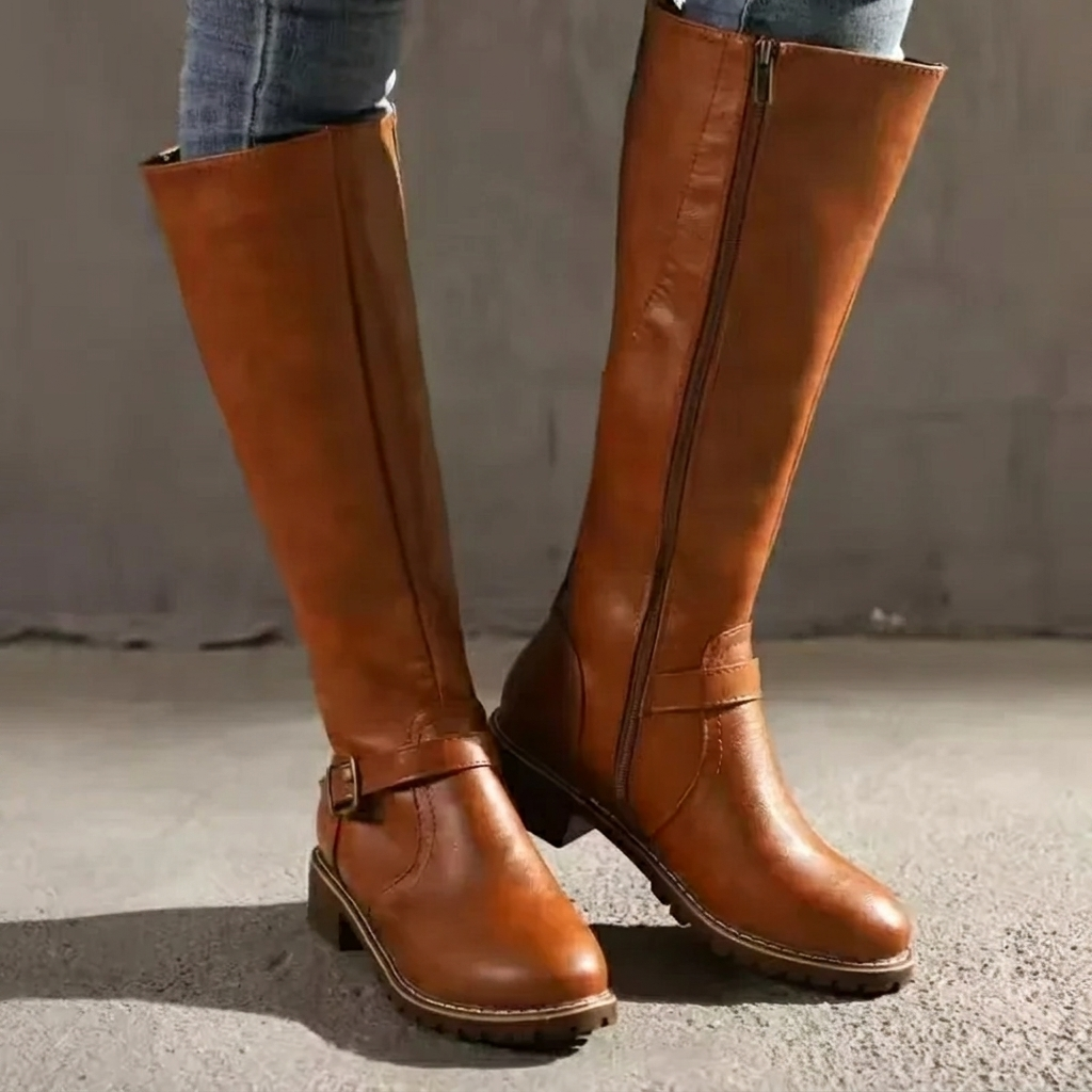 Knee-High Riding Boots