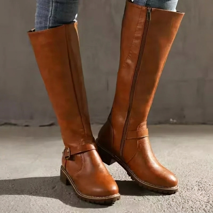 Knee-High Riding Boots