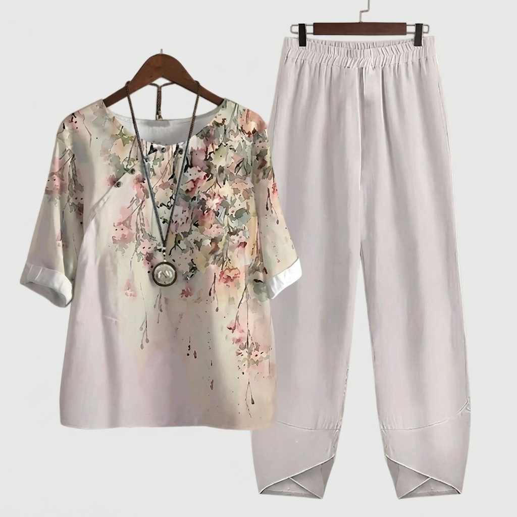 Relaxed Fit Two-Piece Set
